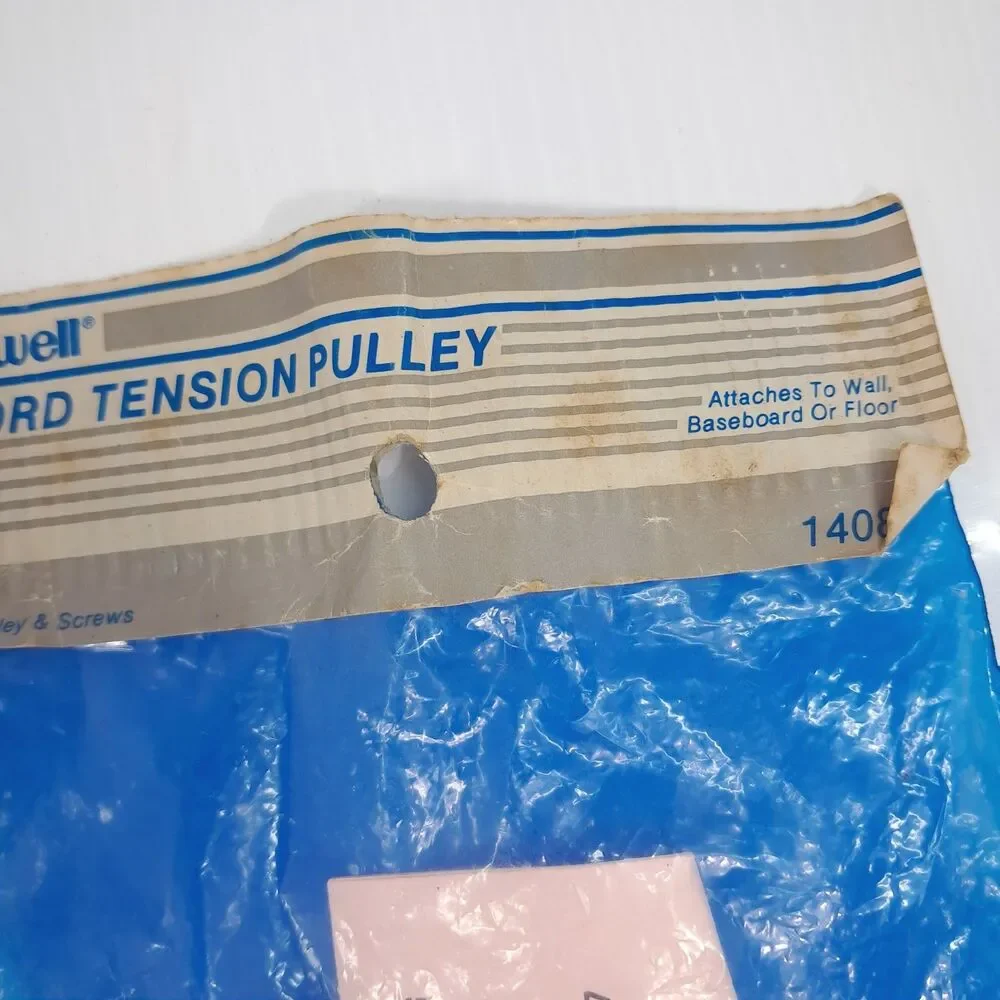New Newell Cord Tension Pulley Child Safety White Tensioner traverse rods 140084
